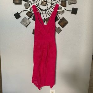 Motherhood maternity pink dress